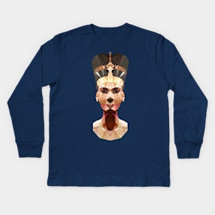 Nefertiti Kids Long Sleeve T-Shirt